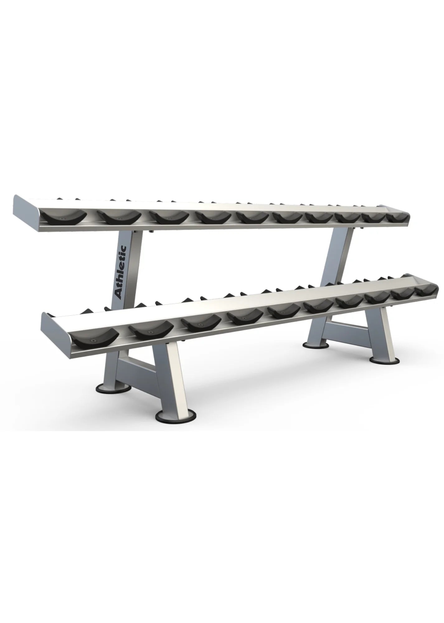 Athletic Dumbbell Rack – Power Plus Fitness