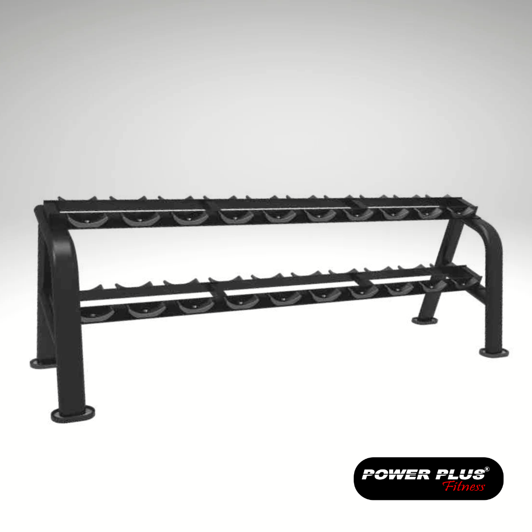 2 TIERS DUMBBELL RACK
