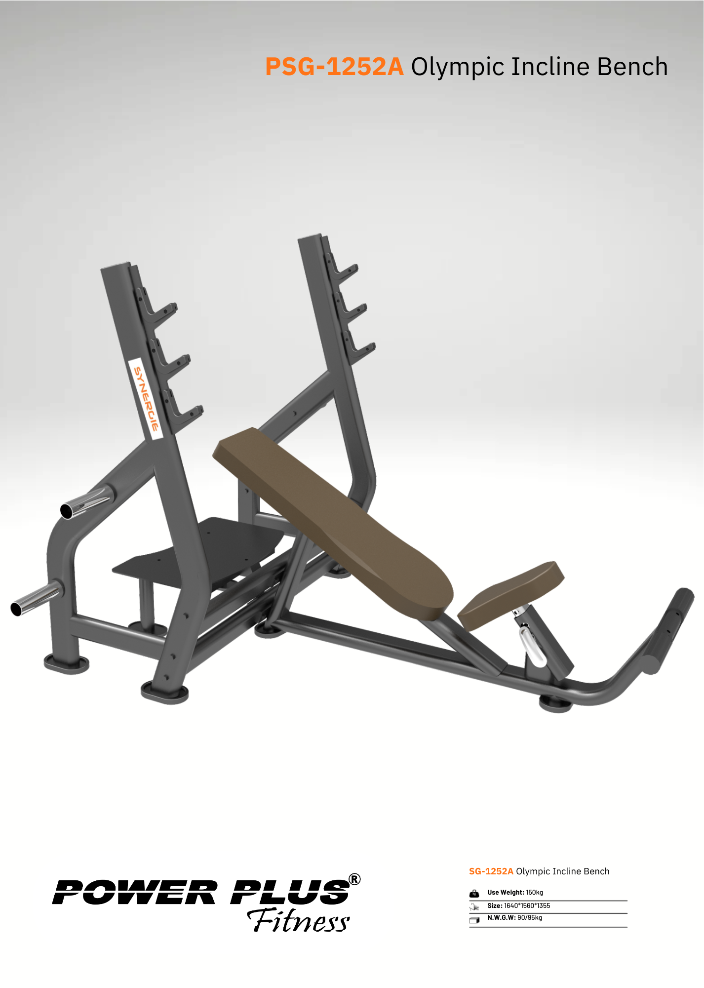 PSG-1252A Olympic Incline Bench