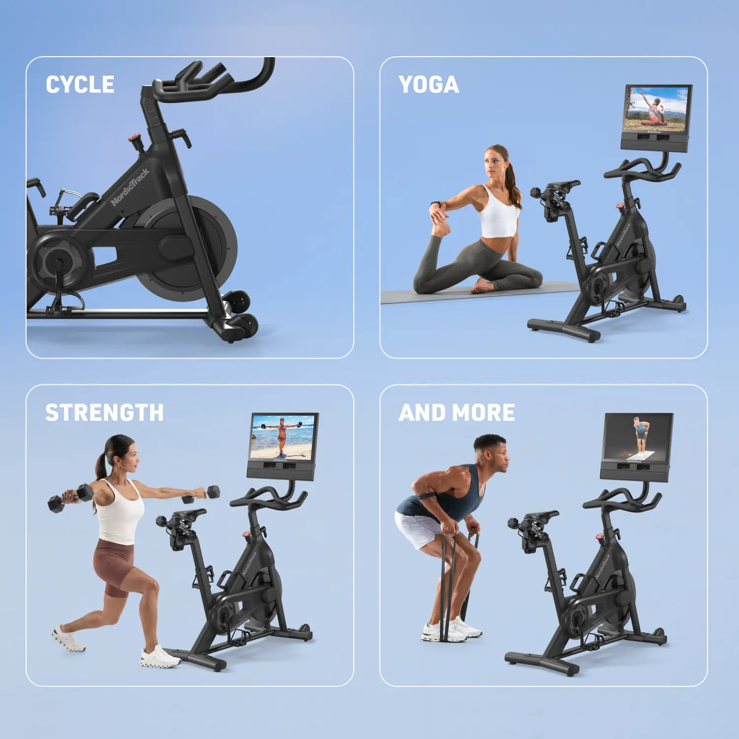 NordicTrack X 24 spin bike